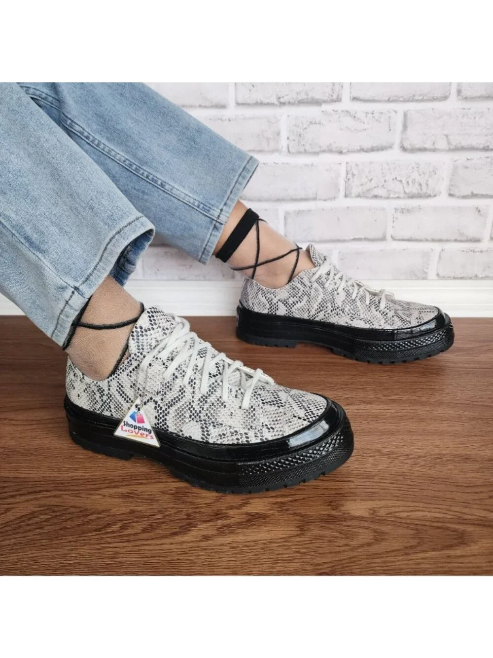 ⭐Converse Chuck 70 National Suede Snake Print Platform Sz 8 Womens Shoes A15045C - Picture 3 of 15